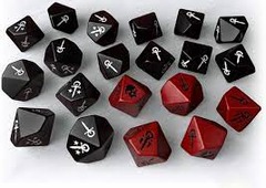 Vampire The Masquerade dice set